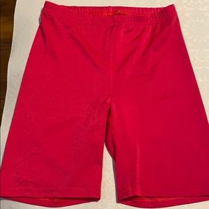 TNA Neon Pink 7” Biker Shorts